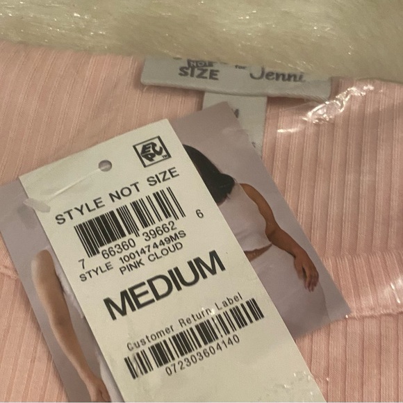 Long Sleeve Ribbed Lounge Top - Picture 7 of 7